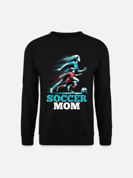 Soccer Mom Soccer Gift - Unisex Sweatshirt - black