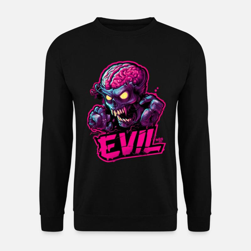 Evil Zombie - Unisex Sweatshirt - black
