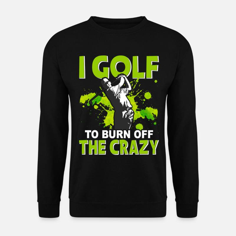 Golf - Unisex Pullover - Schwarz
