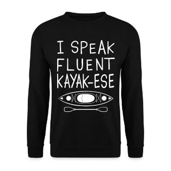 Kajak - Unisex Pullover - Schwarz - Vorne - Alina (178cm) & Michal (187cm)