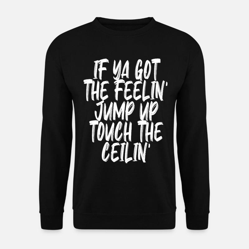 Jump Around - Unisex Pullover - Schwarz