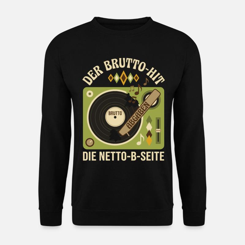 The gross hit The net B-side - Unisex Sweatshirt - black