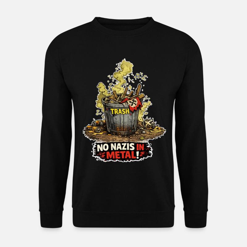 Right garbage can - Unisex Sweatshirt - black