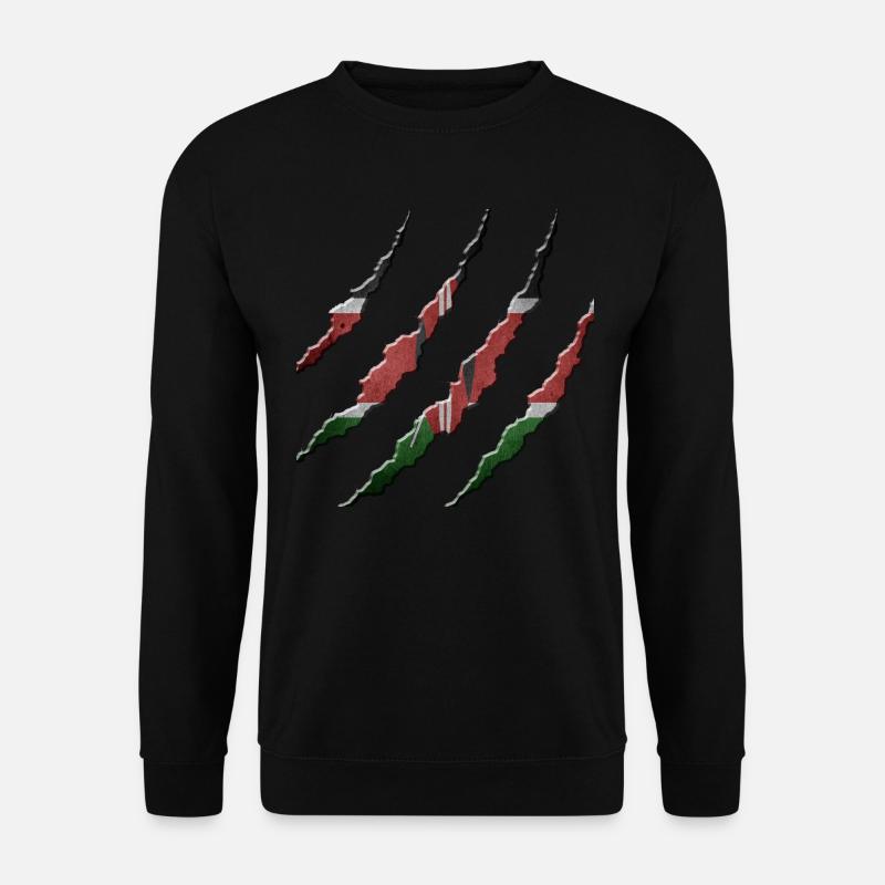 Kenia - Unisex Pullover - Schwarz