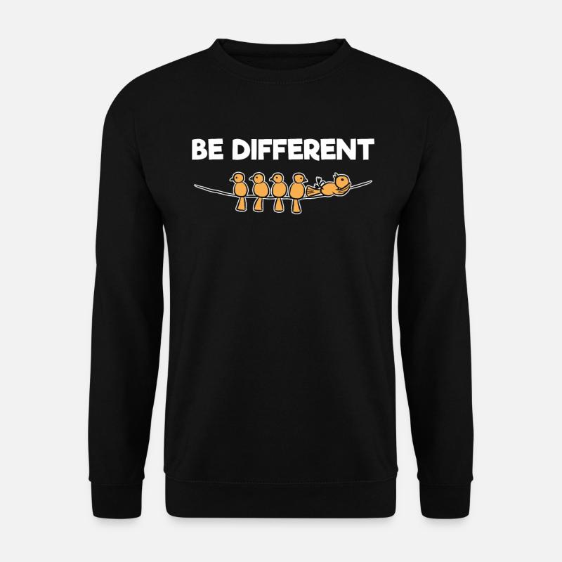 Be Different - Unisex Sweatshirt - black