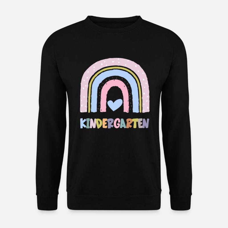 Kindergarten Regenbogen - Unisex Pullover - Schwarz