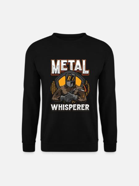 Metal welding machine - Unisex Sweatshirt - black