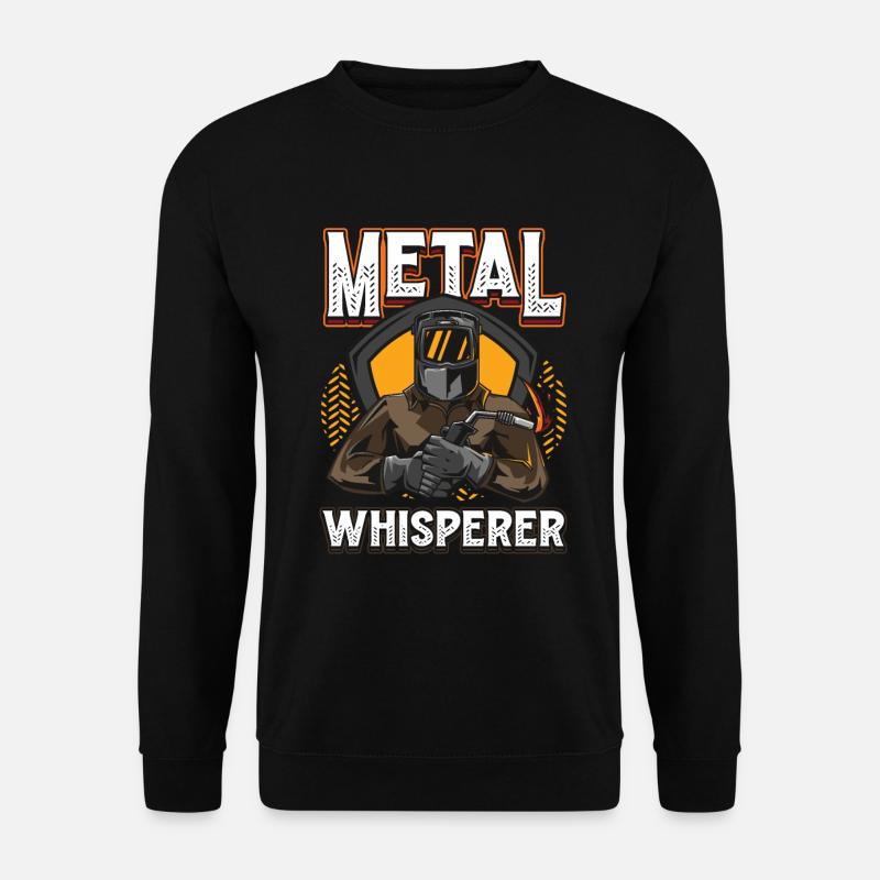 Metal welding machine - Unisex Sweatshirt - black