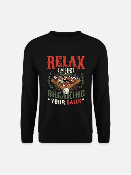 Billiards Pool Players - Unisex Sweatshirt - black