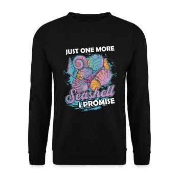 Only one shell left, collector shell - Unisex Sweatshirt - black - Front - Alina (178cm) & Michal (187cm)