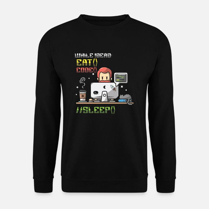 Programmierer,Computerprogrammierer,Witz - Unisex Pullover - Schwarz