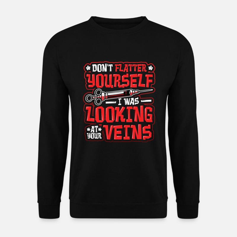 Do not flatter - Unisex Sweatshirt - black