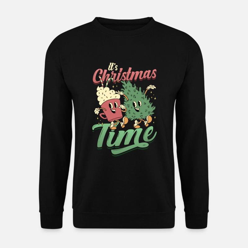 It's Christmas time - Unisex Sweatshirt - black