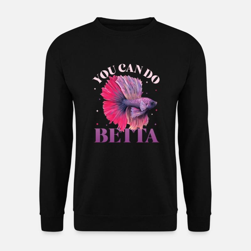 Keeping betta fish - Unisex Sweatshirt - black