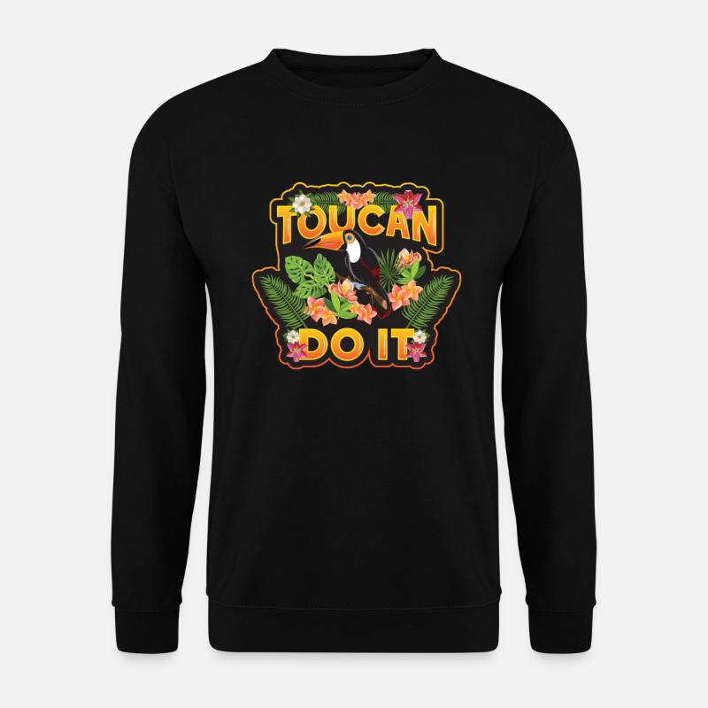 Toucan Do It - Unisex Sweatshirt - black