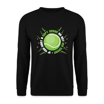 Wenn Sie Ein Softeis Wollen, Holen Sie Sich Eins - Unisex Pullover - Schwarz - Vorne - Alina (178cm) & Michal (187cm)