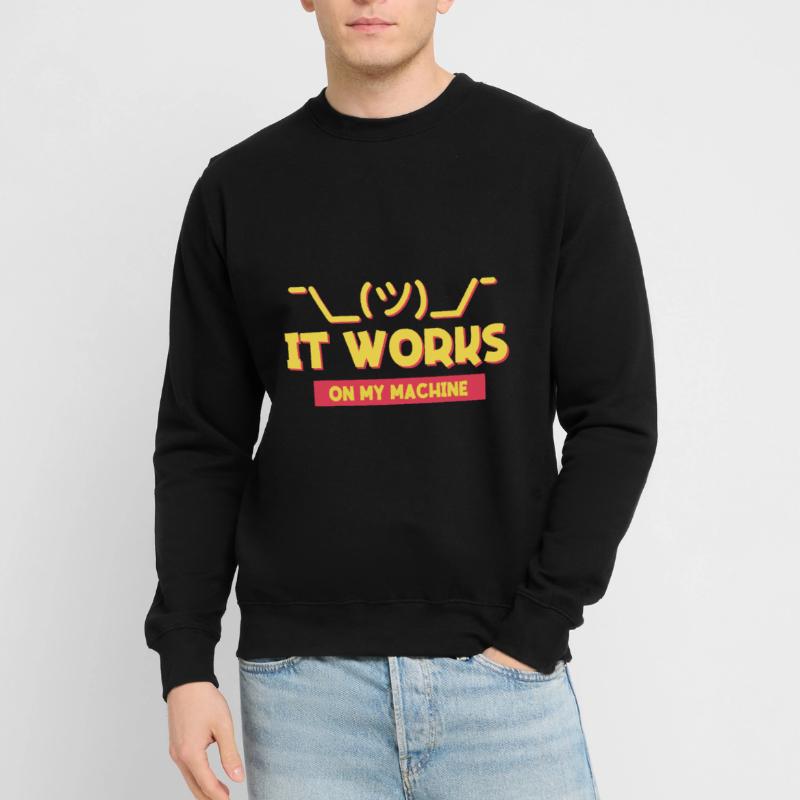 Assistance informatique et programmeur blague pour coder Sweat-shirt Unisexe