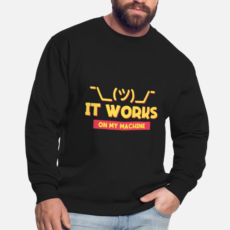 Assistance informatique et programmeur blague pour coder Sweat-shirt Unisexe