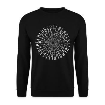 Paradiddle Variation - Unisex Sweatshirt - black - Front - Alina (178cm) & Michal (187cm)