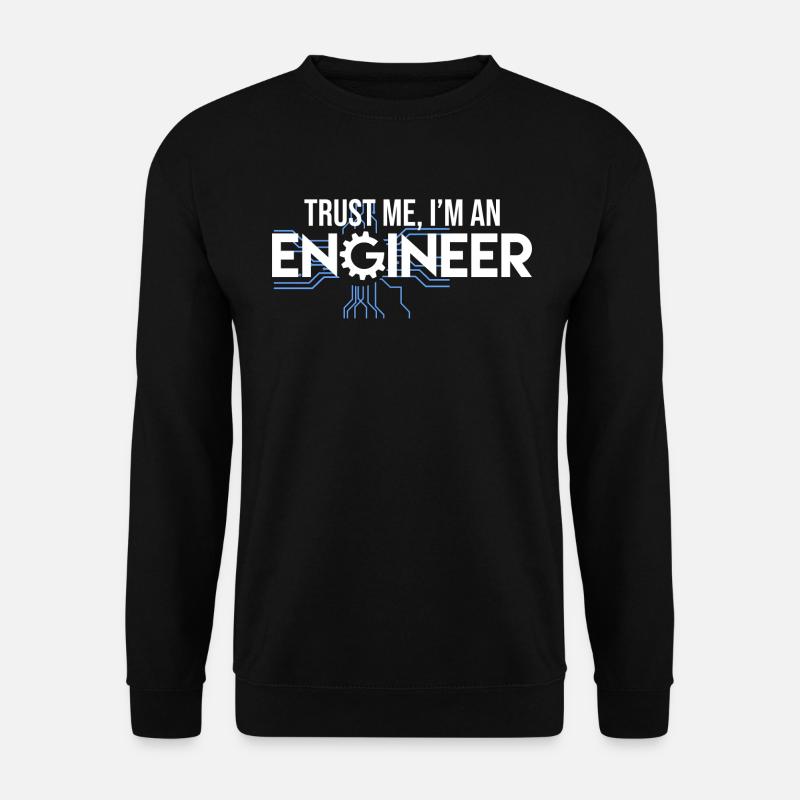 engineer - Unisex Sweatshirt - black