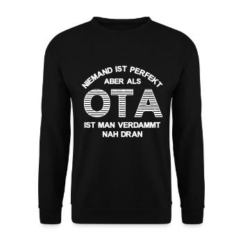 operationstechnischer OP assistent OTA Geschenk - Unisex Pullover - Schwarz - Vorne - Alina (178cm) & Michal (187cm)