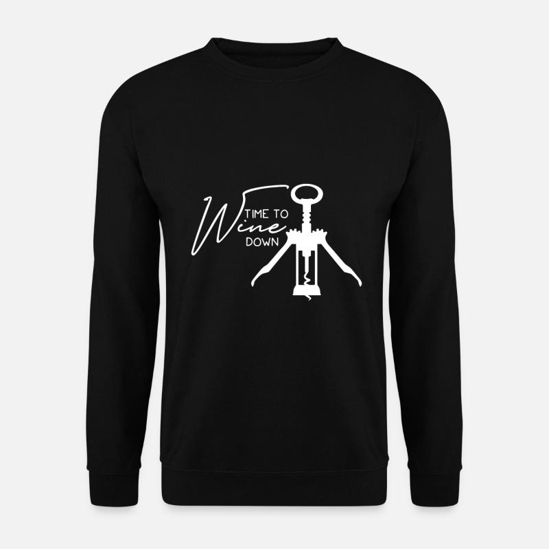 Wine - Unisex Sweatshirt - black