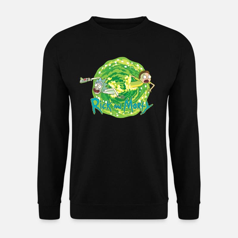 Rick And Morty Multidimensionale Reisen - Unisex Pullover - Schwarz
