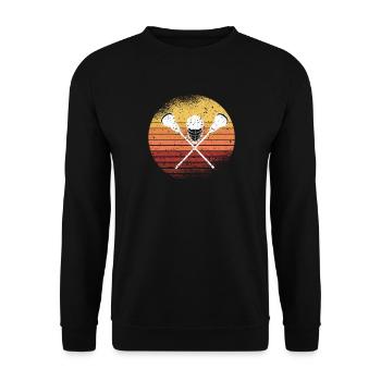 Lacrosse - Unisex Pullover - Schwarz - Vorne - Alina (178cm) & Michal (187cm)