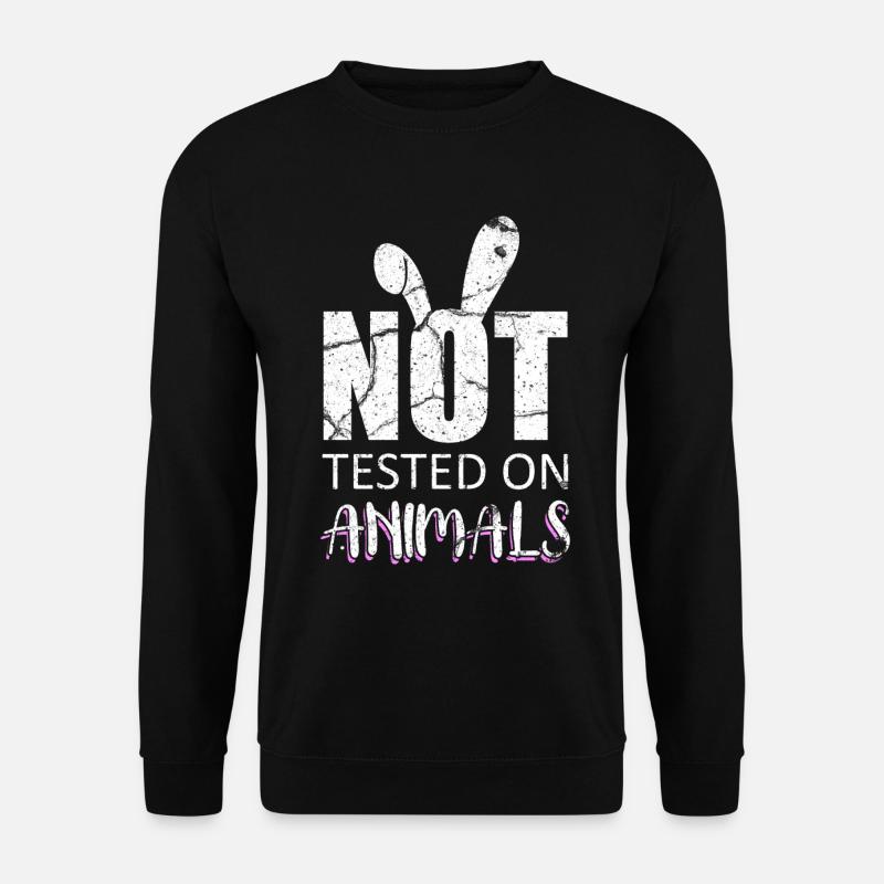 Tierversuche - Unisex Pullover - Schwarz