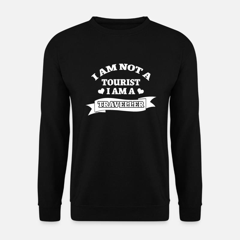 Reisender - Unisex Pullover - Schwarz