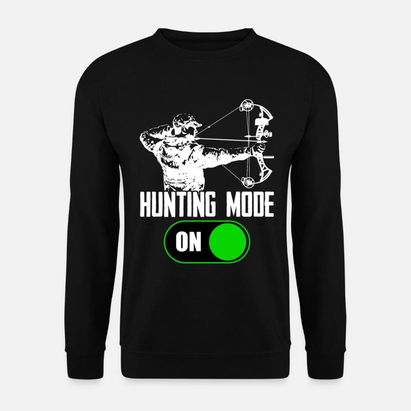 Bogenschießen Jagd Bogen pfeil Bogenschützen - Unisex Pullover - Schwarz