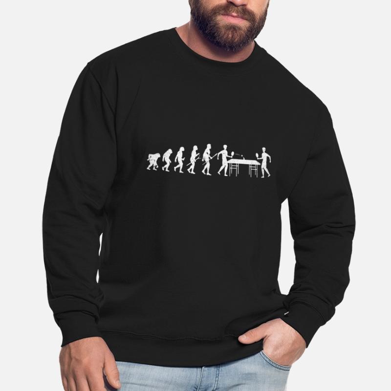 Ping Pong Evolution Idée de ping-pong de ping-pong Sweat-shirt Unisexe