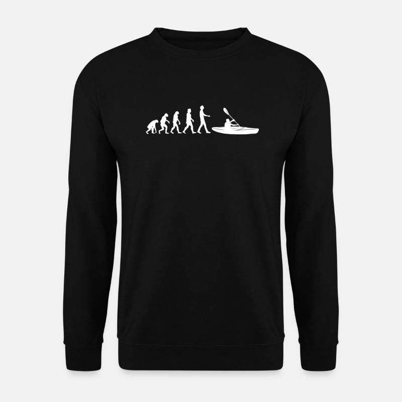 Kayaking Canoeing - Unisex Sweatshirt - black
