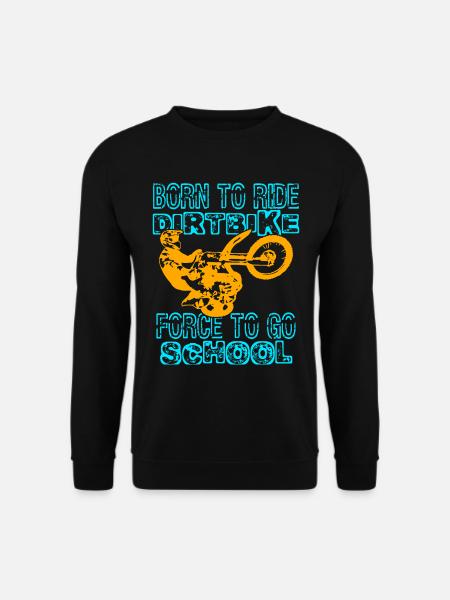 Supercross Force à l’école Motocross Dirt Bike - Sweat-shirt Unisexe - noir