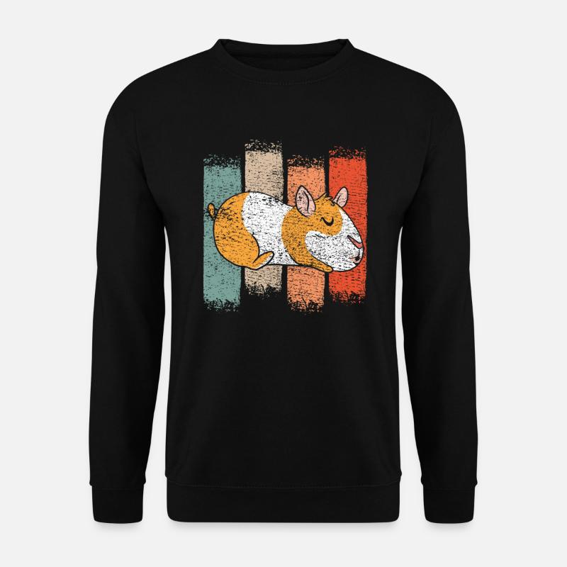 Hamster Retro - Unisex Sweatshirt - black