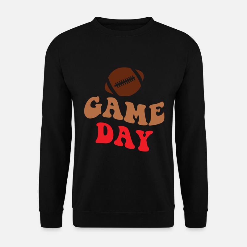 Game Day - Football - Unisex Pullover - Schwarz
