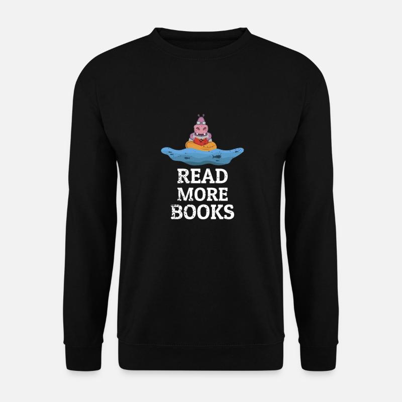 Read More Books - Unisex Sweatshirt - black