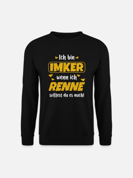 Imker Imkerin Bienenzüchter Bienenzucht Bienen - Unisex Pullover - Schwarz