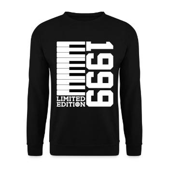 KLAVIER 27. GEBURTSTAG PIANO LIMITED EDITION 1999 - Unisex Pullover - Schwarz - Vorne - Alina (178cm) & Michal (187cm)