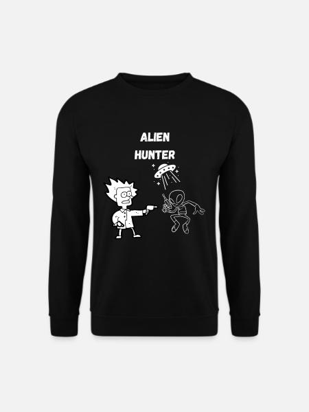 Alien Hunter 2.0 - Unisex Pullover - Schwarz