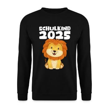 School Child 2025 Young Girls School Enrollment 2025 Decoration - Unisex Sweatshirt - black - Front - Alina (178cm) & Michal (187cm)