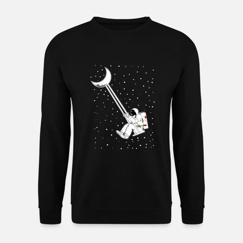 Spaceman - Unisex Sweatshirt - black