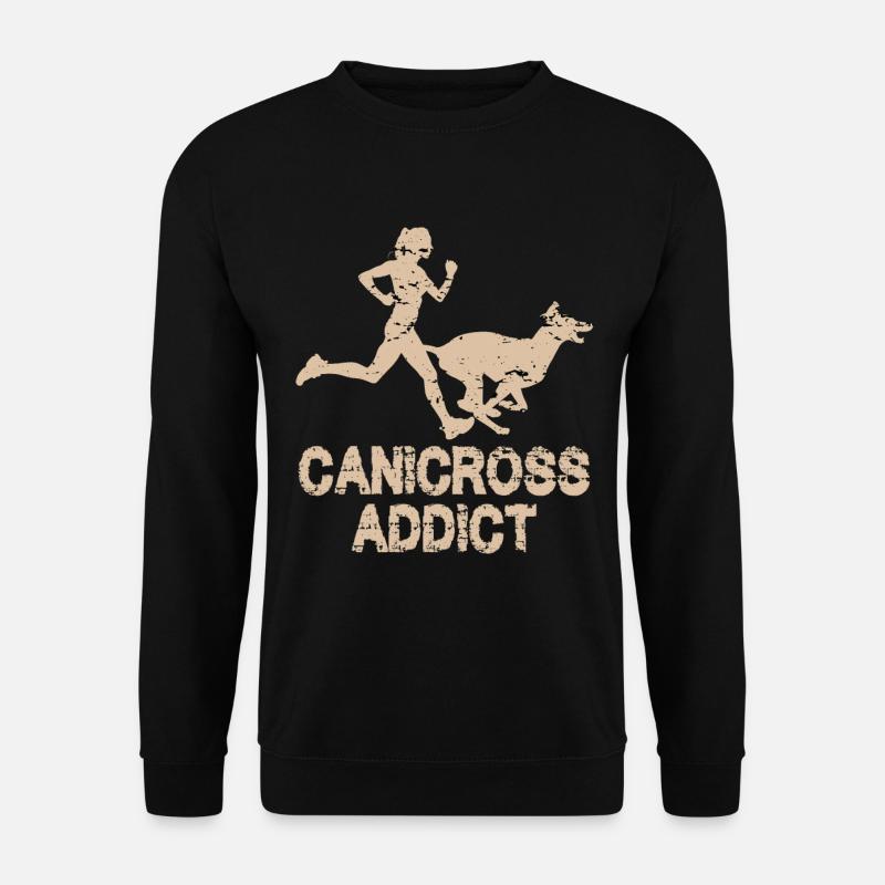 Canicross Addict - Unisex Sweatshirt - black
