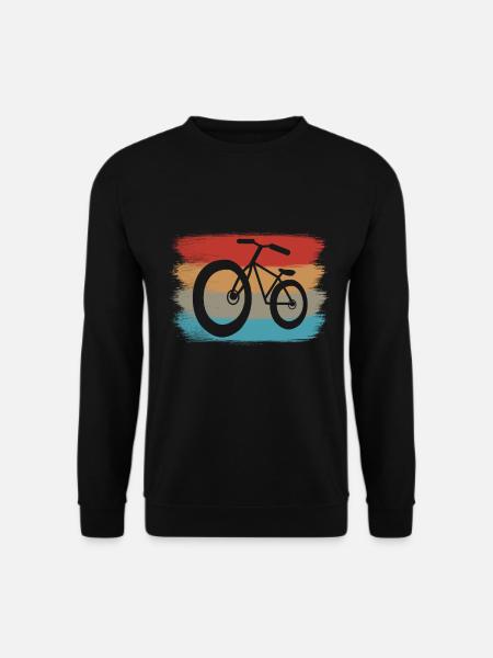Cooles Fahrrad Motiv - Unisex Pullover - Schwarz