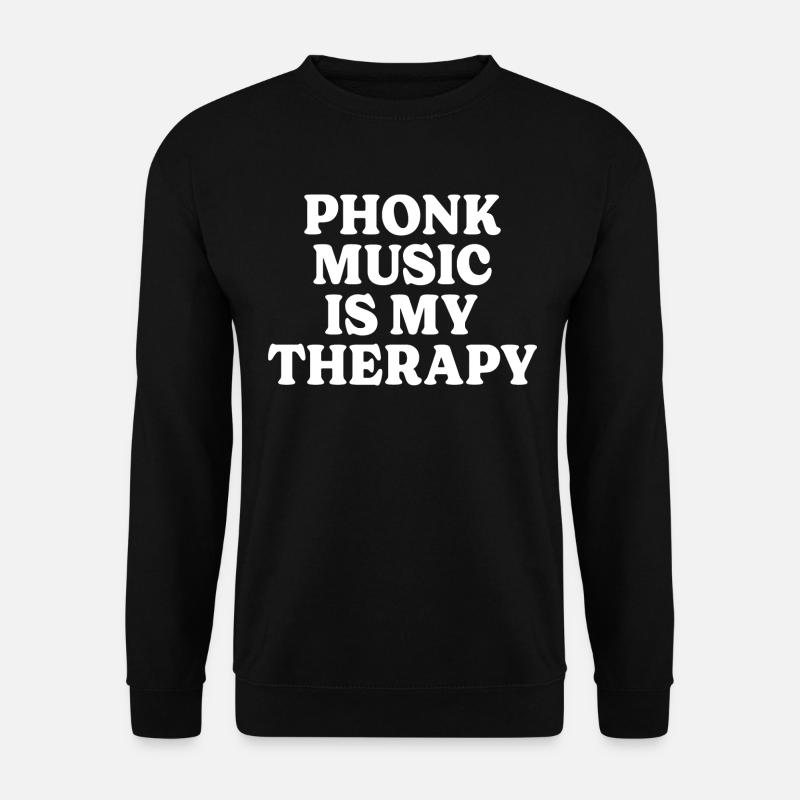 Beatmaker Musiktherapie Phonk - Unisex Pullover - Schwarz