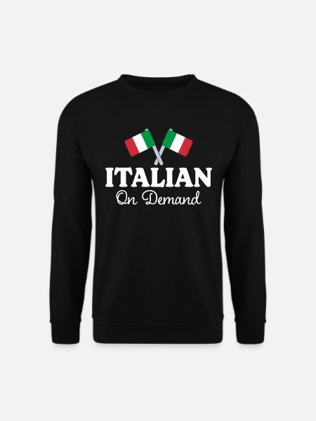 Italienisch Übersetzer Italienisch Dolmetscher - Unisex Pullover - Schwarz