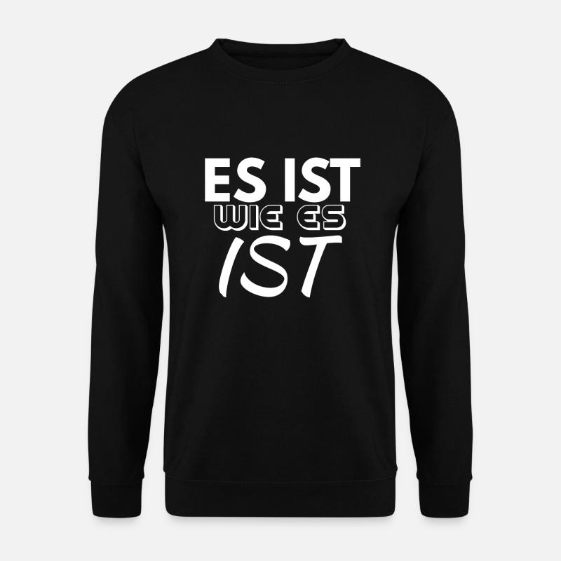 C’est comme ça - Sweat-shirt Unisexe - noir