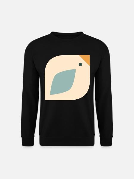 Oiseau doux - Sweat-shirt Unisexe - noir