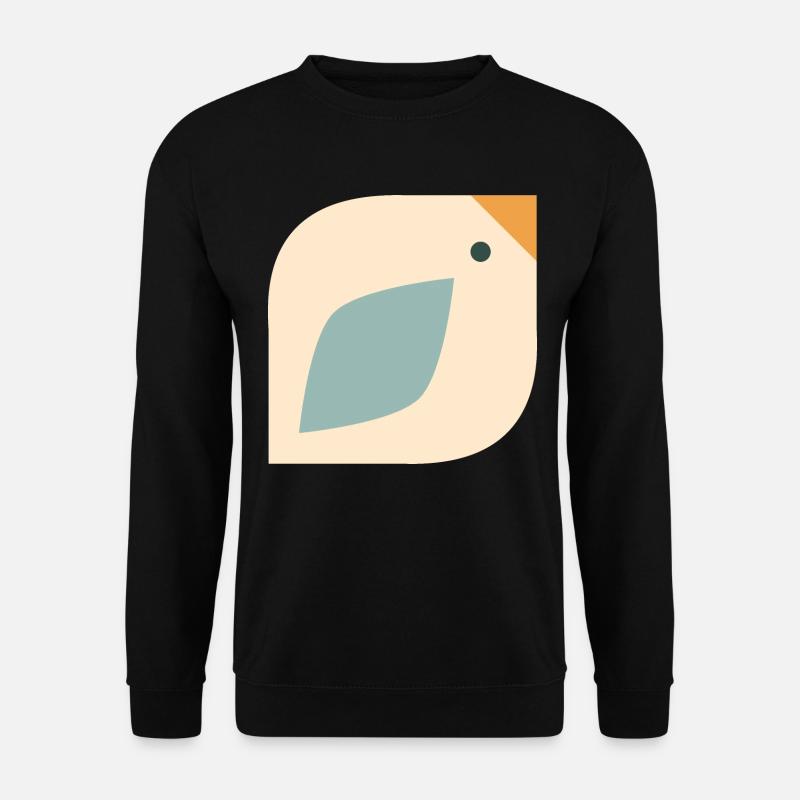 Süßer Vogel - Unisex Pullover - Schwarz