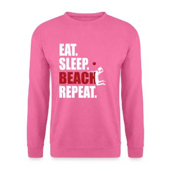 Beachvolleyball - Unisex Pullover - Pink - Vorne